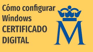 Configurar Windows para solicitar un Certificado Digital FNMT [upl. by Koziara]