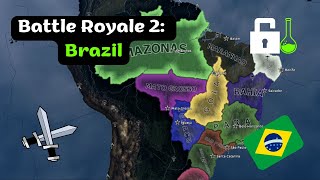 Battle Royale Season 2 Brazil  Hoi4 Timelapse [upl. by Etaner]