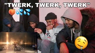 CITY GIRLS TWERK FT CARDI B 🍑💦💦 EXCLUSIVE REACTION MUST SEE FT TY  TRAP DREW [upl. by Neelyam458]