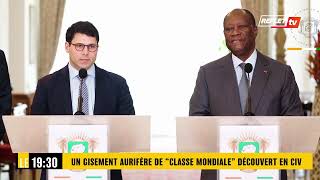 Un gisement aurifère de quotclasse mondialequot découvert en Côte dIvoire [upl. by Iaka307]