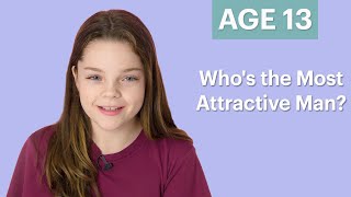 70 Women Ages 575 Answer Whos the Most Attractive Man  Glamour [upl. by Aynek]