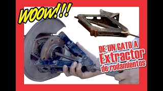 Como hacer tu extractor de rodamientos  DE UN GATO [upl. by Sidky]