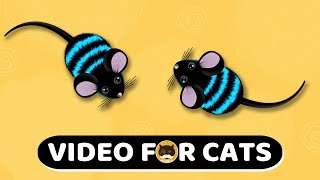 CAT GAMES  Mouse Mice Video For Cats  CAT amp DOG TV  1 Hour [upl. by Eugine22]