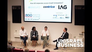 How UK corporates access Israeli innovation with Barclays Centrica and IAG [upl. by Anaujat160]