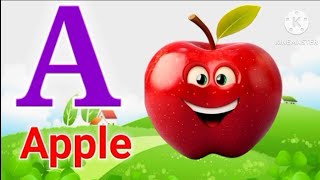 ABCD afor apple bfor ball cfor cat dfor dog ABCD a to z ABCD kids cartoon English alfabet [upl. by Nahtaj]