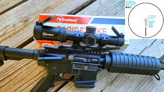 Firefield Rapidstrike 16x24 LPVO Scope Review amp Shoot [upl. by Hammel]