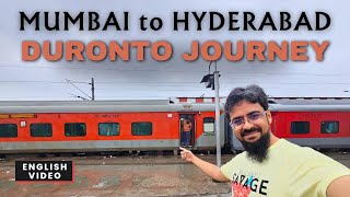 12219 Mumbai LTT Secunderabad Duronto Express Full Journey from Mumbai to Hyderabad English video [upl. by Hamrah756]