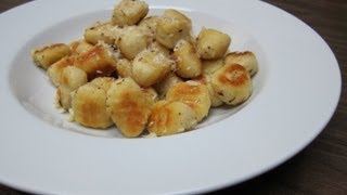 Phil Cooks  Crispy Pan Fried Gnocchi Recipe [upl. by Pasho]