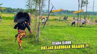 DIEJEK BOCIL Barongan Ngamuk Mengejar  Arak Arakan Barongan Blora amp Reog Ponorogo TARUNO ADI JOYO [upl. by Leontine265]