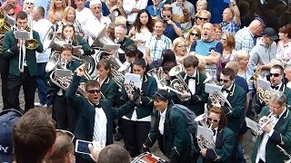 Durham Miners Gala 2015 Aycliffe and Brancepeth Brass Band [upl. by Katsuyama564]