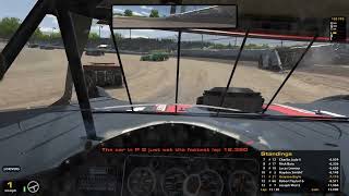 iRacing Fairbury 410 Non Wing Sprint Cars 2nd place [upl. by Wilkins]