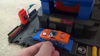 Hot Wheels City Mega Garage Playset  Assembly Unboxing and Demonstration [upl. by Hays]