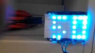 Arduino NeoPixel Thermometer [upl. by Asyen]