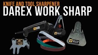 Darex Work Sharp Knife and Tool Sharpener  Tutorial [upl. by Enhpad]