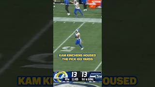 Longest INT return in Rams HISTORY ‼️ nfl rams shorts [upl. by Eelahc]