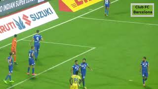 ISL Season 4 Kerala Blasters Vs Mumbai City FC Dimitar Berbatov Header Бербатов HD YouTube [upl. by Lednic]