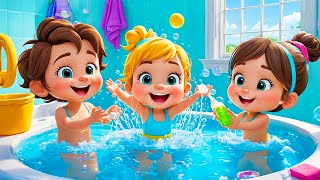 Bath Time  Nursery Rhymes  Kids Songs  Fun and Learning [upl. by Oiretule621]