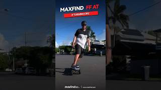 Turning CIRC🛹 🛹FF AT maxfind electricskateboard skateboarding skate shorts [upl. by Nette]