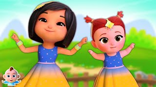 Chinki Minki Thi Do Behane चिंकी मिंकी थी दो बहाने Kids Rhymes and Hindi Cartoon Videos [upl. by Thirzia]