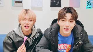 ENGINDO SUB 🦊🐟🍞🍠🍦🐰  Yeonjun Soobin TXT Vlive [upl. by Aerdnael]