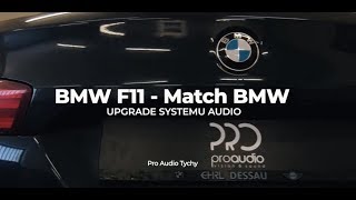 BMW F11  Match audio system [upl. by Lledor]