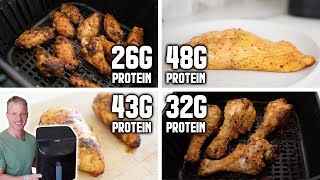 7 High Protein Air Fryer Recipes For EASY Meal Prep [upl. by Gurias]