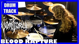 VOMITORY  Blood Rapture drum track [upl. by Arihppas]