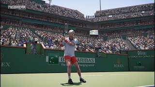 TIEBREAK Official game of the ATP  WTA  Early Access Update 6 [upl. by Airel]