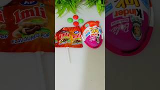 Kinder Joy Box amp Imli Lolipop Popsicle youtubeshorts viralvideo [upl. by Viddah]