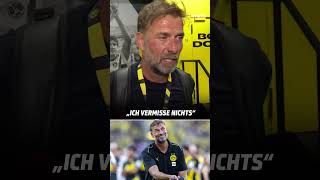 Ansage von Kloppo Die Fußballwelt vermisst die TrainerLegende dennoch [upl. by Bean]