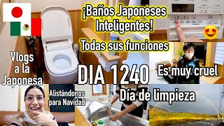 Baños Inteligentes Japoneses quotProhibido Hacer Paradoquot  Día de Limpieza JAPÓN  Ruthi San ♡ 161122 [upl. by Cassella]