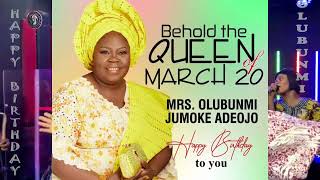 BIRTHDAY PRAISE of Mrs Jumoke Adeojo [upl. by Cain643]