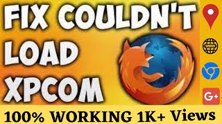 Mozilla Firefox Couldnt Load xpcom Windows 10couldnt load xpcom firefox windowsmozilla firefox [upl. by Lenor]