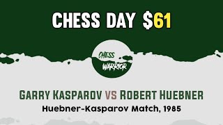 Garry Kasparov vs Robert Huebner  HuebnerKasparov Match 1985 [upl. by Ness156]