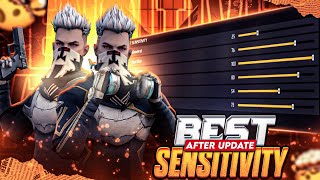 BEST SENSITIVITY  FOR HEADSHOT 😱❤️‍🔥  FREE FIRE SECRET SENSITIVITY [upl. by Kacey]