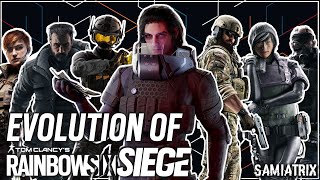 Evolution of Rainbow Six Siege  All Operator Videos So Far till Year 8  2024 [upl. by Orpah946]