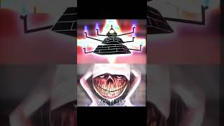 Bill Cipher vs Trevor Henderson Monster SongMGMT Little Dark Ageshorts skibiditoilet skibidi [upl. by Ramel620]