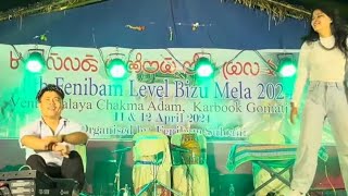 tatty and susmita performance 😍 in fenibam level bizu mela 2024 CNMUSICVIDEO1 [upl. by Rehpitsirhc141]