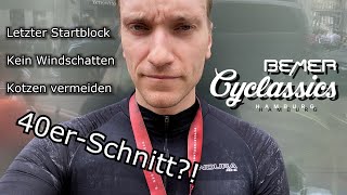 DIESE 100KM waren ein KAMPF  BEMER Cyclassics 2024 [upl. by Ocirederf761]