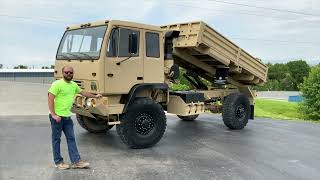 Stewart amp Stevenson M1078 LMTV Custom Dump Truck Conversion With Air Conditioning [upl. by Frere36]