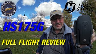 Holy Stone HS175G Sub 250g GPS Camera Drone Full Test Flight and Review [upl. by Devin]