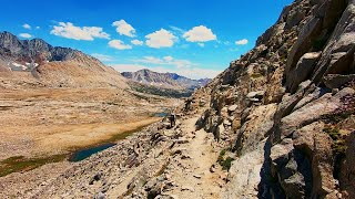 John Muir Trail NOBO  Day 10  Mather pass [upl. by Milt]