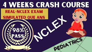 NCLEX Pediatric Nursing Practice Questions with Rationale –Pass on Your First Try RN amp PN Exam Prep [upl. by Dreeda]