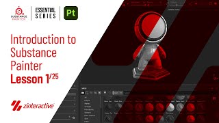 Introduction to Substance Painter  Lesson 1 of 25  Substance Painter Full Course [upl. by Sawtelle]