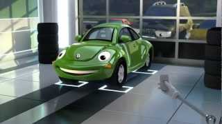 green Beetle volkswagen Service [upl. by Ateekal573]