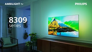 Philips 8309  Ambilight TV  4K UHD  Titan OS [upl. by Magnolia263]