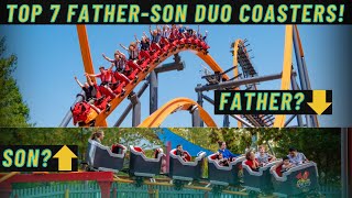 Top 7 FatherSon Coaster Duos Tier List [upl. by Silloc]