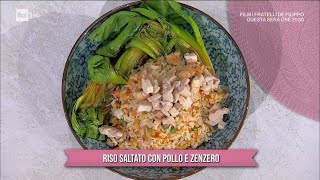 Riso al salto con pollo e zenzero  È sempre mezzogiorno  16012024 [upl. by Navoj]