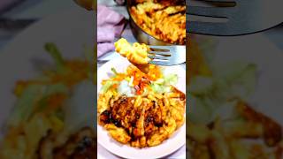 Sticky cheesy and ohsogood recipe macaroni macandcheese bbqsauce sugarpinkfood [upl. by Argella811]