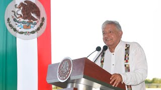 Inauguración del Acueducto Adolfo López MateosXpujil desde Calakmul Campeche [upl. by Oilicec]